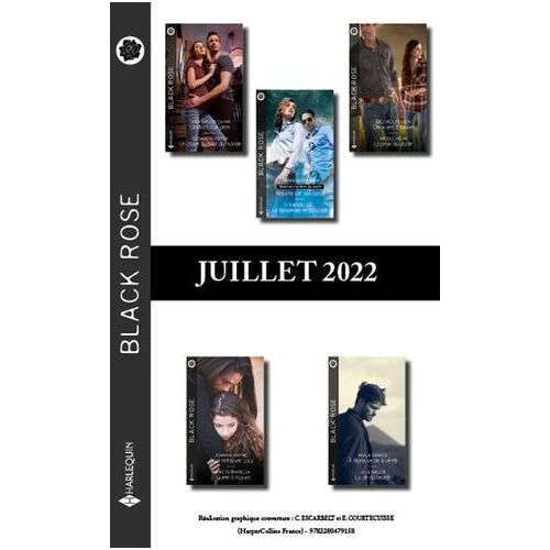 Pack Mensuel Black Rose : 10 Romans (Juillet 2022)