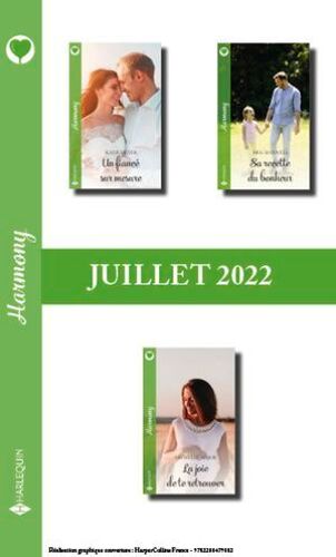 Pack Mensuel Harmony - 3 Romans (Juillet 2022)