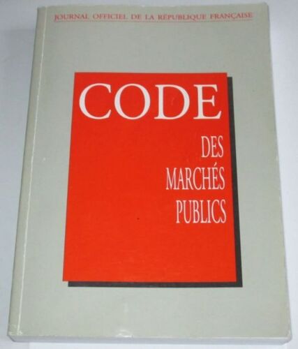 Code Des Marchés Publics-Edition Mise À Jour Au 21 Février 1996-Direction Des Journaux Officiels 1996-454 Pages + Les Suppléments N°1 Et 2