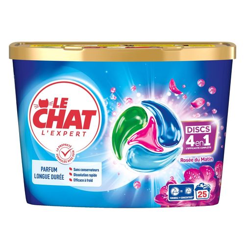LE CHAT Discs Fraîcheur Rosée du Matin x25