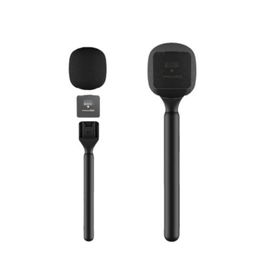 Microphone sans fil portable pour microphone DJI / Moma / Rode Wireless Go / Relacart (noir)