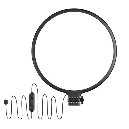 Lumière De Remplissage De Diffusion En Direct, Lumière De Photographie Led, Lumière Douce Pour Téléphone Portable, Lumière De Protection Des Yeux, Lumière Pour Selfie, Spécifications : 8 Pouces (Noir) - 8 Pouces (Noir)