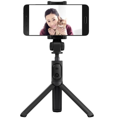 Perche À Selfie Xiaomi, Trépied Tout-En-Un Avec Télécommande Bluetooth, Compatible Avec La Plupart Des Appareils Android Et Apple (Couleur : Noir)