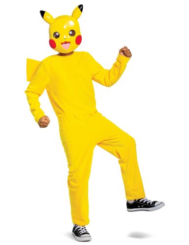 Déguisement Pikachu Pokémon Classique Enfant - Taille: 5 - 6 Ans (109 - 126 Cm))