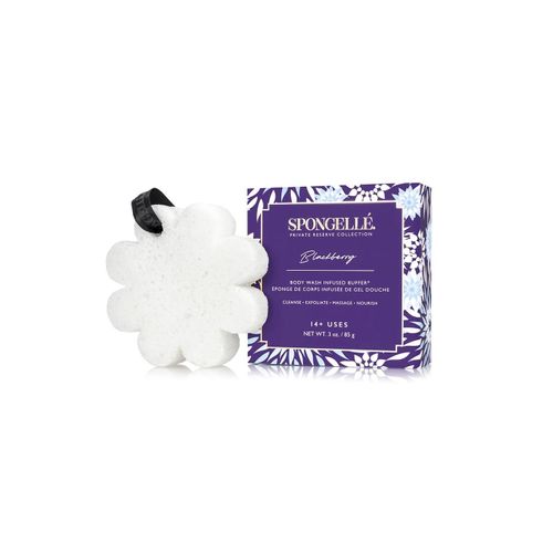 Spongelle Boxed White Flower Blackberry White 1pc 