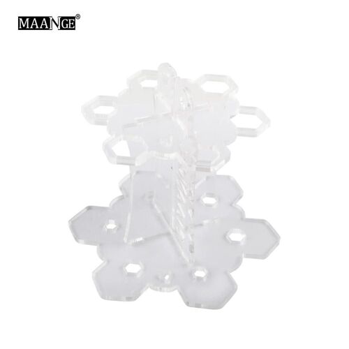 6 Trous Maquillage Cosmétique Pinceau Porte-Pinceau Présentoir Organisateur Rack Étagère Support De Séchage Transparent 
