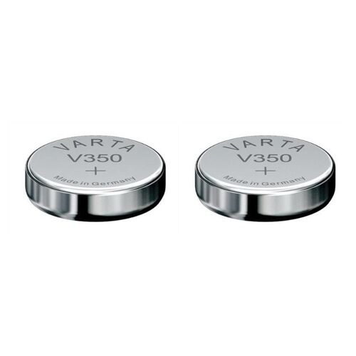 VARTA Lot de 2 Piles Bouton Oxyde d'argent pour Montres V350 (SR42)