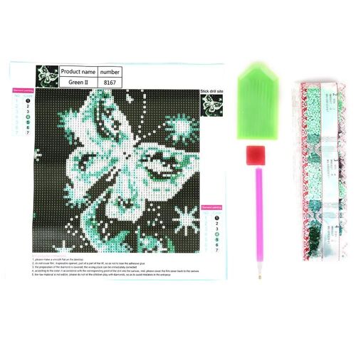 Bricolage Fait À La Main Strass Broderie Peinture Point De Croix Kit Artisanat Pour La Décoration Murale À La Maison