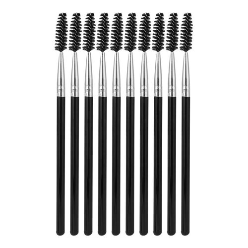 10pcs Brosses À Sourcils Brosses À Cils Mascara Tige Pinceaux Cosmétiques Outils De Maquillage Ensemble 