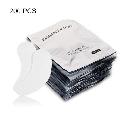 200 Paires De Gel Eye Pad Hydratant Film Pour Les Yeux Patch Masque Pour Les Yeux Outils D'extension De Cils 
