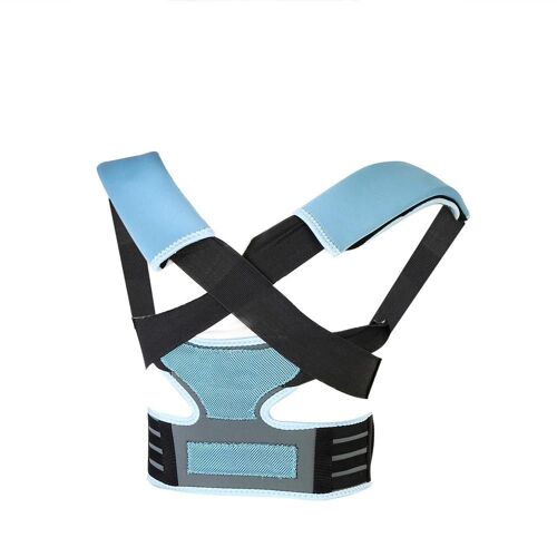 Jorzilano Orthèse De Soutien Correcteur De Posture Unisexe Ajustable Pour Adultes Et Adolescents (S) 