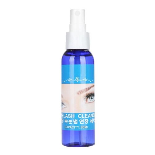 1 Bouteille De Nettoyant Pour Cils Pour L'extension De Cils Cils Pulvérisateur De Cils De Plantation Propre 60ml 