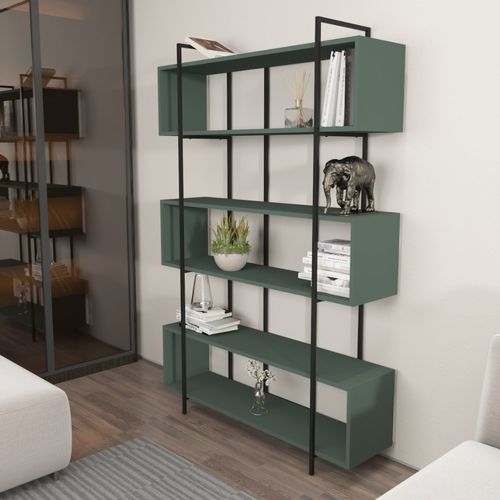 Bibliothèque Contemporaine Vert 180cm Luli