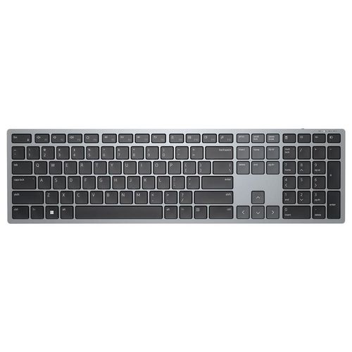 Dell Multi-Device KB700 - Clavier - sans fil - 2.4 GHz, Bluetooth 5.0 - AZERTY - Belge - gris - avec 3 years NBD Advance Exchange