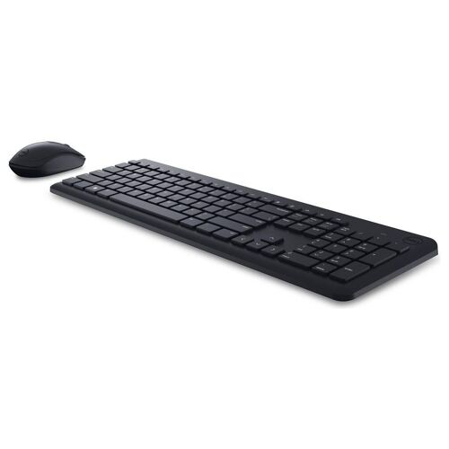 Dell Keyboard and Mouse KM3322W - Ensemble clavier et souris - sans fil - 2.4 GHz - QWERTZ - Tchèque/Slovaque - noir - avec 3 years NBD Advance Exchange