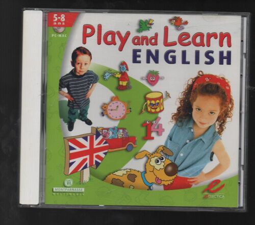 Play And Learn English . 5-8 Ans