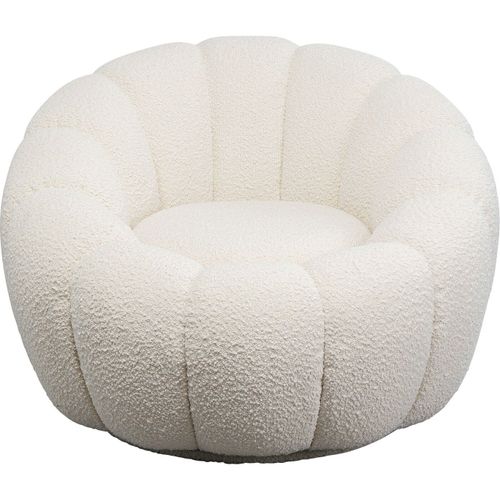 Fauteuil Pivotant Peppo Bloom Blanc Kare Design