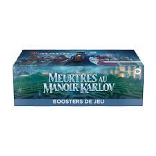 Magic Mtg - Boite De 36 Boosters - Meurtres Au Manoir Karlov