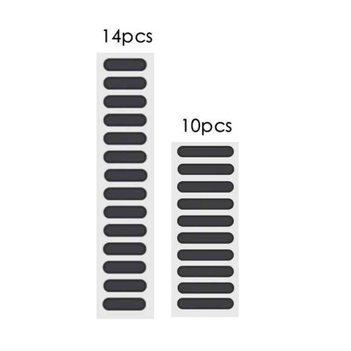 Filet Anti-Poussière Universel Pour Téléphone,Autocollants Pour Haut-Parleur,Filet Pour Écouteurs,Film De Protection En Maille Pour Iphone 16 15,Protecteur De Port - Type 24pcs Mixed