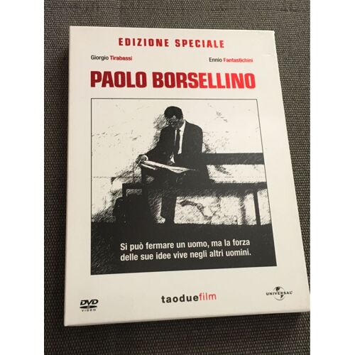 Dvd Paolo Borsellino Édition Spéciale 