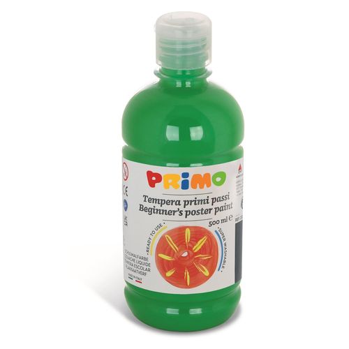 Primo Gouache Ready-Mix Premier Pas 500 Ml Flacon Avec Bouchon Flux Control Vert Brillant 610