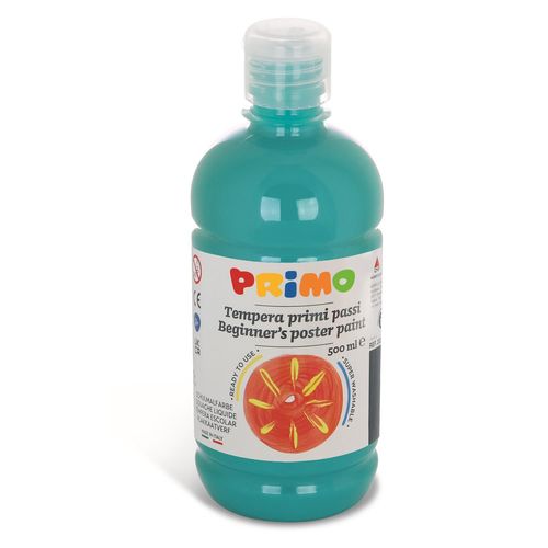 Primo Gouache Ready-Mix Premier Pas 500 Ml Flacon Avec Bouchon Flux Control Turquoise 560