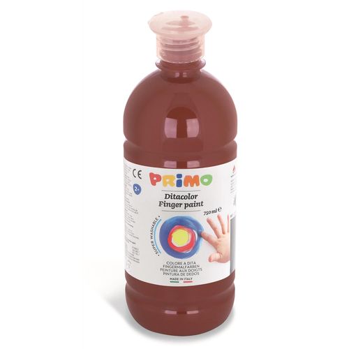 Primo Gouache Aux Doigts Flacon 750 Ml Bouchon Flux Control Sienne Brul¿ 730
