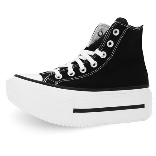 Chaussures Chuck Taylor All Star Lift Double Stack Platform Hi A12975c Noir