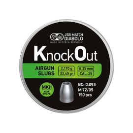Plomb 6.35 Mm Jsb Match Knock Out Mkii