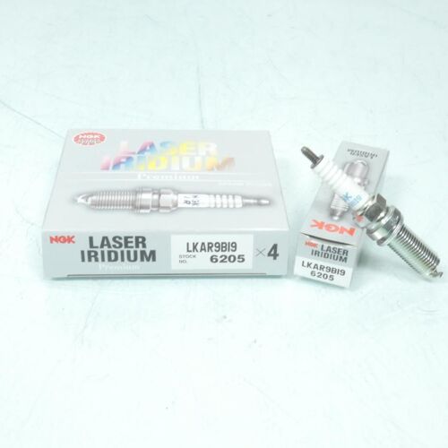 Bougie D'allumage Ngk Pour Moto Husaberg 390 Fe 2010 À 2012 Lkar9bi9 / 6205 / Par 4 Neuf