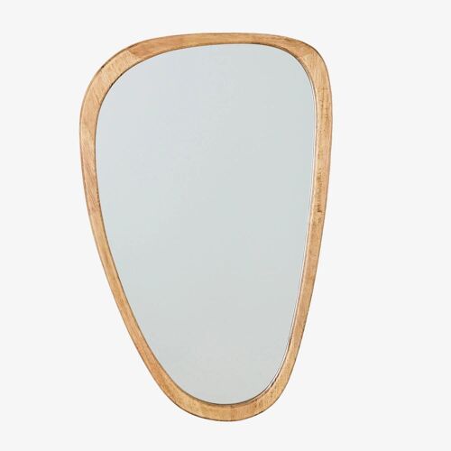 Miroir mural en chêne Arbidel Marron Chêne 50 x 80 cm