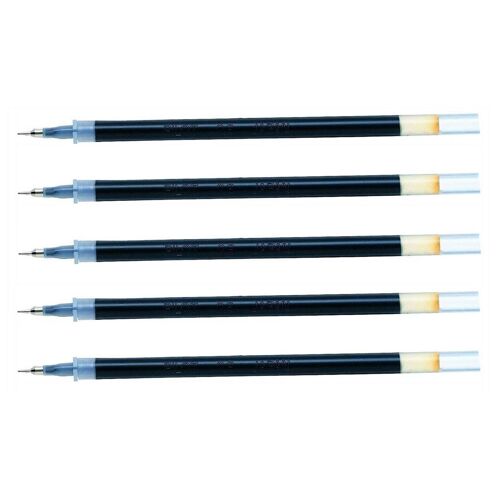 Pilot Lot De 5 Recharges Bls-Gc4 Pour Stylo À Gel G-Tech C4 Pointe Ultra Fine Bleu