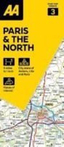 Aa Road Map Paris & The North
