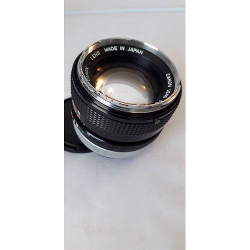 CANON FD OBJECTIF 50 F1.4 bague métal