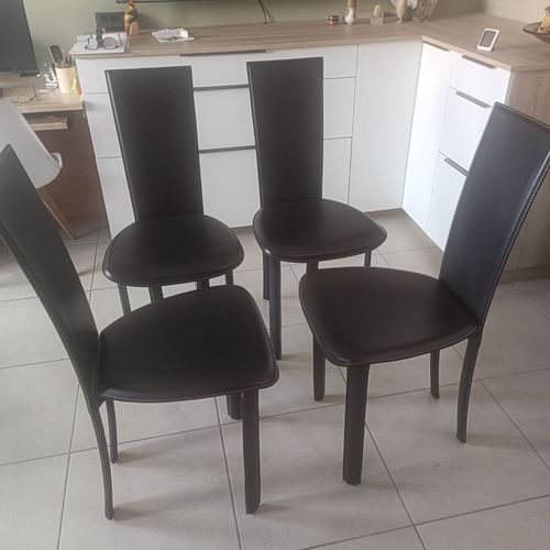 Chaises Cuir De Salon