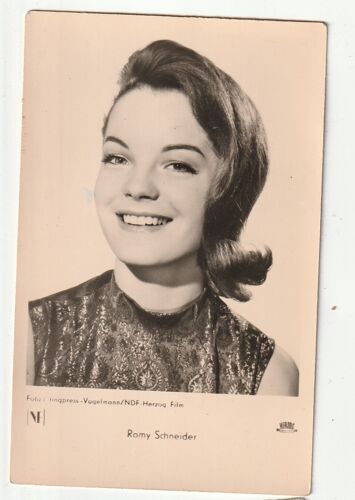 Carte Postale Années 60 11x14cm Romy Schneider / Éditions Pi