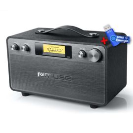 Muse M-670-BT enceinte puissance 2x20 watts - Sans fil Bluetooth+clé USB 32Go