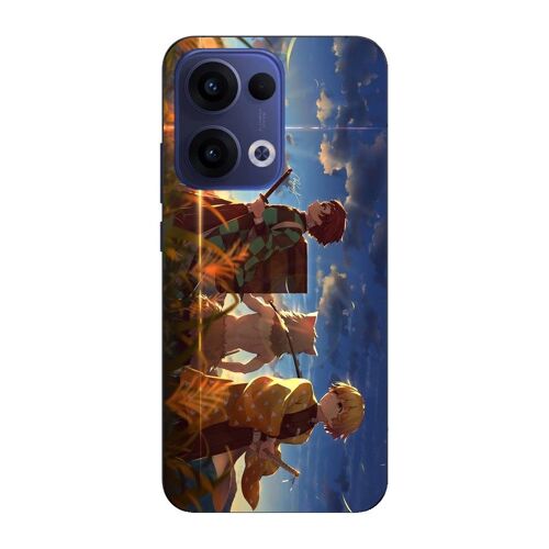 Coque Pour Oppo Reno 13 5g Tanjiro Inosuke Et Zenitsu Maniacase