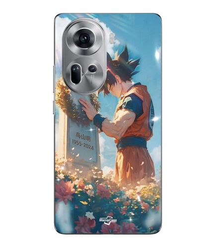 Coque Pour Oppo Reno 11 5g Akira Toriyama Son Goku Tombe Maniacase