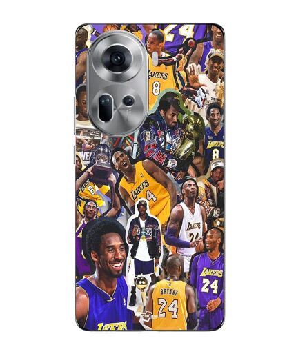 Coque Pour Oppo Reno 11 5g Kobe Bryant All Generations Champion Nba Maniacase