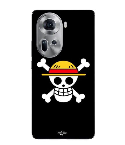 Coque Pour Oppo Reno 11 5g Drapeau One Piece Pirate Rap Et Chapeau De Paille Maniacase
