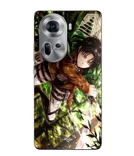 Coque Pour Oppo Reno 11 5g Attaque Titans Levi Ackerman Maniacase