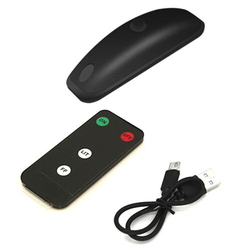 Pilotes À Distance De Lasers Verts Montés Sur Véhicule Lampe De Signal Étanche Légère Et Robuste Pour Temps Pluvieux Et Brumeux Noir,1pcs