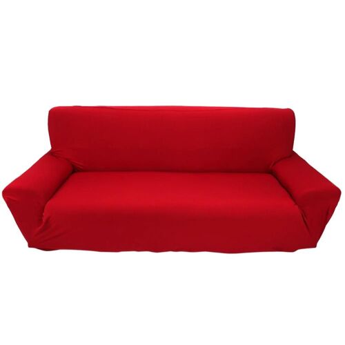 7 Solide Couleur Pure Maison Canapé Housse Housse De Canapé Extensible 3 Places Nouveau Bourgogne