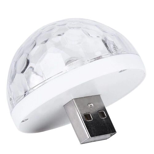 5v 5w Rgbw Mini Usb Disco Light Avec Adaptateur De Téléphone Portable (Pour Android)