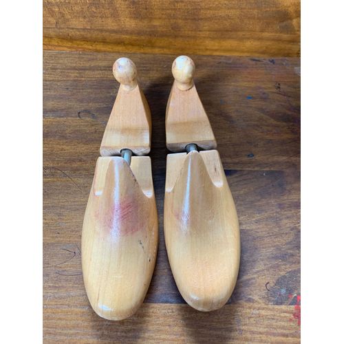 Embauchoirs En Bois, Vintage, Pour Chaussures Taille 39/40