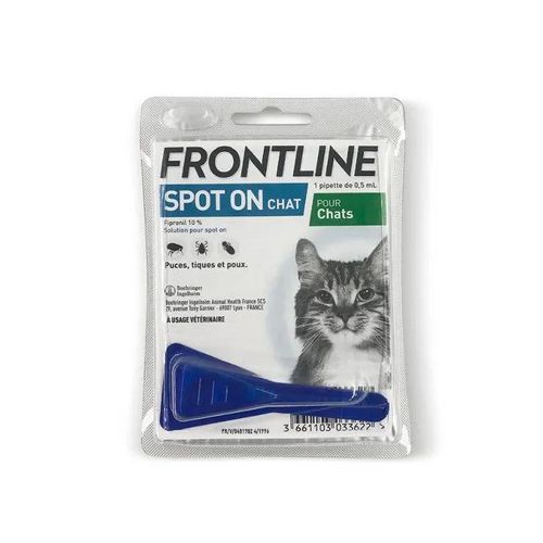 Frontline Spot On Pour Chat (Pipette Individuelle) - 1 Pièce