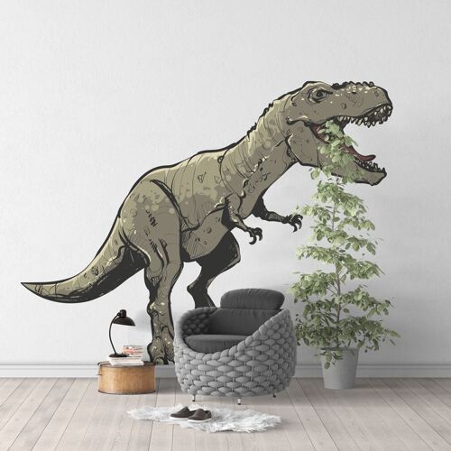 Sticker T-Rex Classique XXL (Largeur 161cm, Hauteur 128cm)