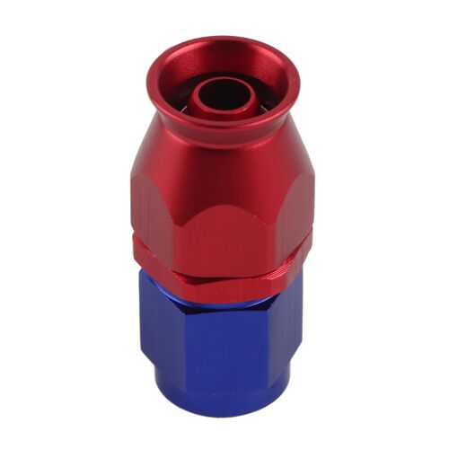 An6 Raccord D'extrémité De Tuyau Adaptateur De Carburant D'huile De Refroidissement Pivotant Pour Téflon0°