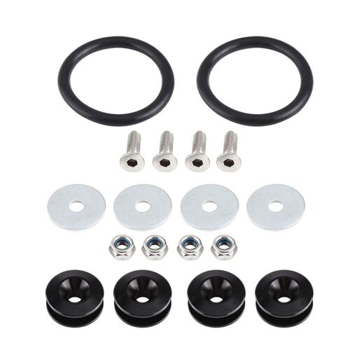Voiture Alliage D'aluminium Pare-Chocs Rondelle / Boulon Compartiment Moteur Kit D'habillage Fermeture Rapide